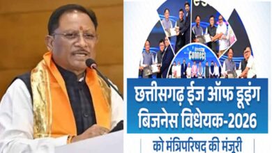 CG में ‘ईज ऑफ डूइंग बिजनेस’ विधेयक लागू, उद्योग और निवेश को मिलेगी नई रफ्तार