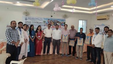 ओमेगा ग्रीन अपार्टमेंट में लगा निशुल्क हेल्थ कैंप, सैकड़ों लोगों ने कराया स्वास्थ्य परीक्षण