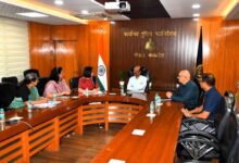 डीजीपी  कैलाश मकवाणा से यूएन विमेन इंडिया की कंट्री रिप्रेजेंटिव शोको इशिकावा ने की सौजन्‍य भेंट
