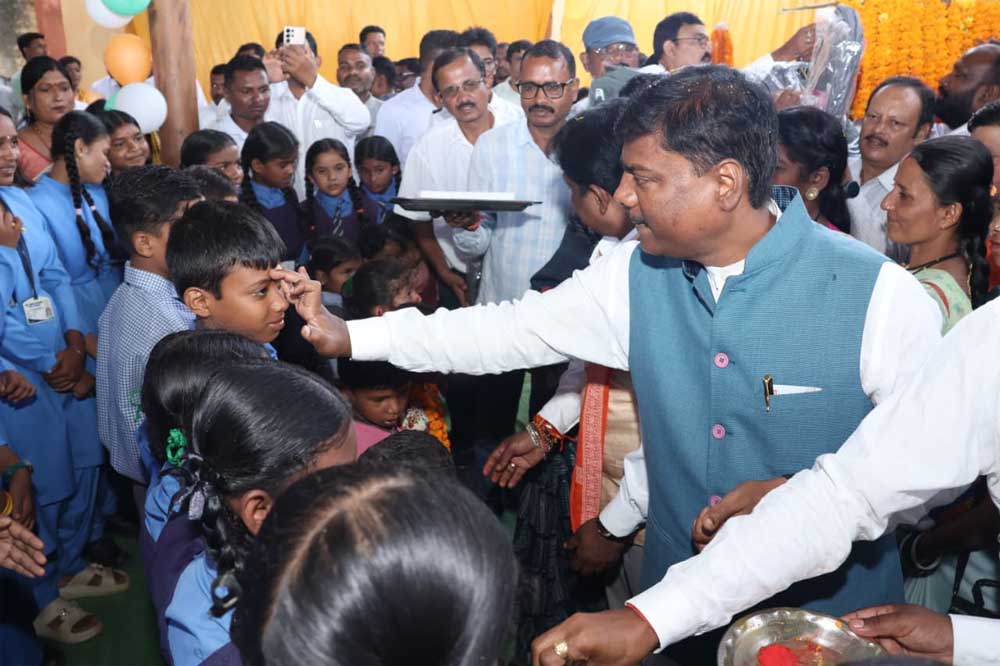 भानपुरी में हर्षोल्लास के साथ मनाया गया शाला प्रवेश उत्सव भानपुरी में हर्षोल्लास के साथ मनाया गया शाला प्रवेश उत्सव