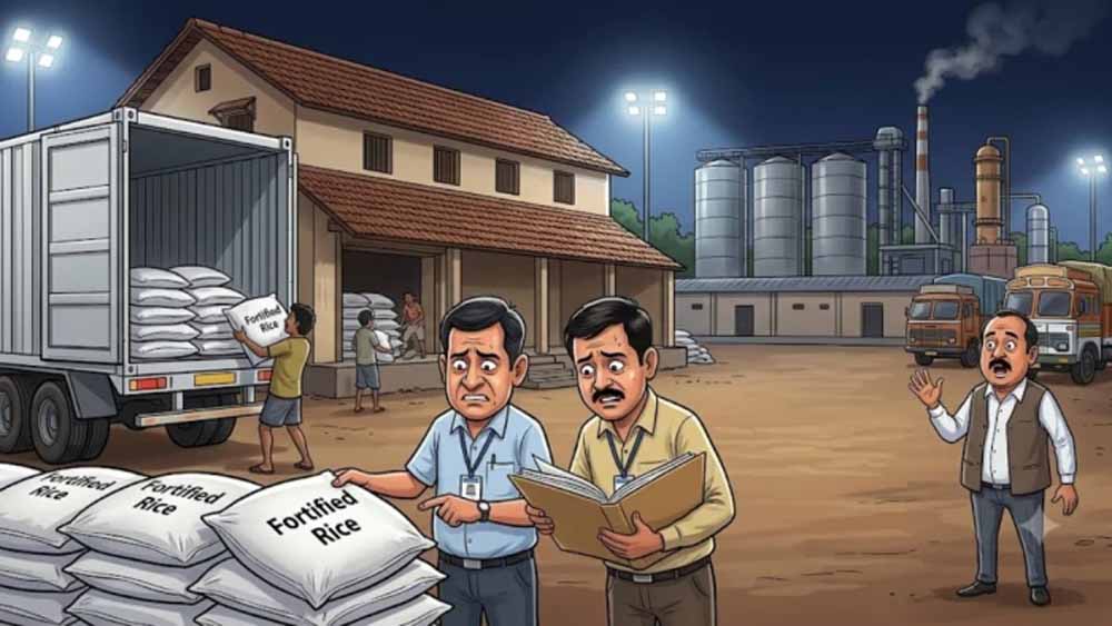 MP में एथनॉल के नाम पर 242 क्विंटल चावल हेराफेरी, 8 राइस मिलर जांच के घेरे में MP में एथनॉल के नाम पर 242 क्विंटल चावल हेराफेरी, 8 राइस मिलर जांच के घेरे में