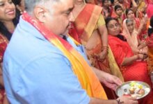 माँ बनभौरी धाम में नतमस्तक हुए पर्यटन एवं संस्कृति मंत्री  राजेश अग्रवाल, प्रदेश की सुख-समृद्धि और खुशहाली की कामना की