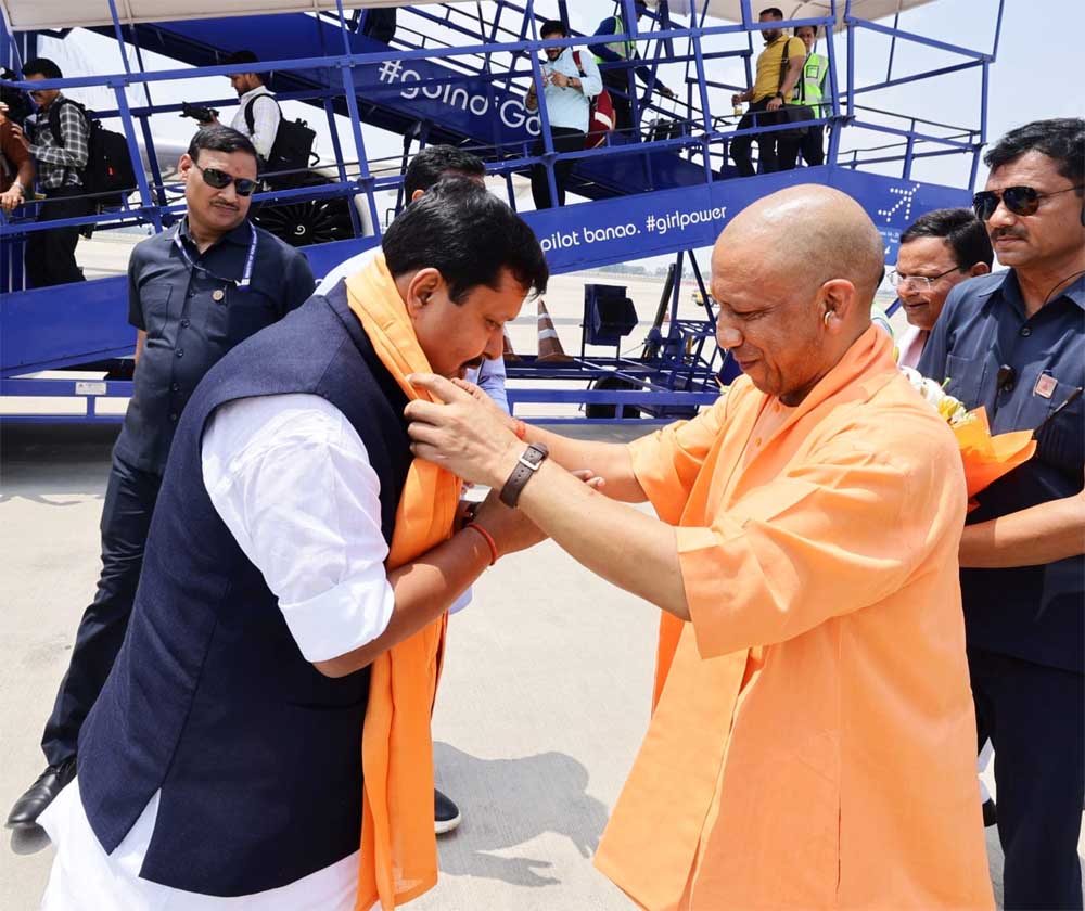मुख्यमंत्री ने किया नितिन नबीन का स्वागत