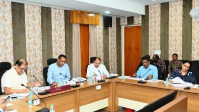 लोक निर्माण विभाग के सचिव ने जेलों में निर्माणाधीन कार्यों की प्रगति की समीक्षा की