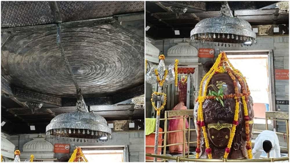 मंदसौर के पशुपतिनाथ मंदिर में महारुद्र यंत्र फिर हुआ काला, जांच की मांग तेज मंदसौर के पशुपतिनाथ मंदिर में महारुद्र यंत्र फिर हुआ काला, जांच की मांग तेज