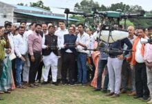 धमतरी बना प्रदेश का पहला जिला, जहाँ PACS  के जरिए किसानों को मिलेगी ड्रोन स्प्रेयर सेवा