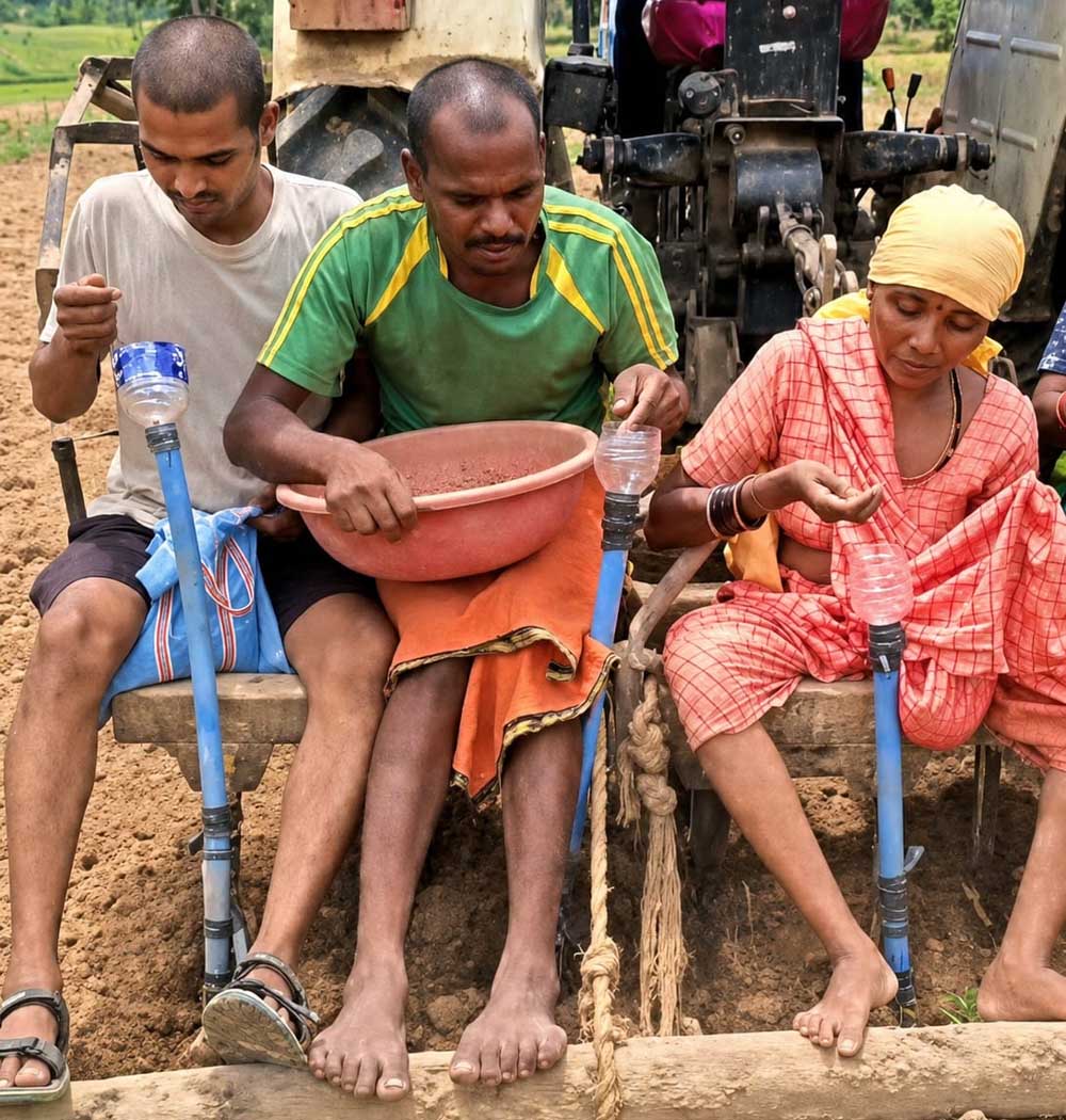 मुख्यमंत्री विष्णु देव साय के कृषि नवाचार को बढ़ावा देने के संकल्प को मिली नई उड़ान, प्रगतिशील किसान भानुप्रताप ने जुगाड़ तकनीक से तैयार की सीड ड्रिल मुख्यमंत्री विष्णु देव साय के कृषि नवाचार को बढ़ावा देने के संकल्प को मिली नई उड़ान, प्रगतिशील किसान भानुप्रताप ने जुगाड़ तकनीक से तैयार की सीड ड्रिल