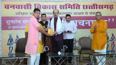 जनजातीय बालिकाओं के सर्वांगीण विकास का सशक्त माध्यम बनेगा शबरी वाचनालय – डेका जनजातीय बालिकाओं के सर्वांगीण विकास का सशक्त माध्यम बनेगा शबरी वाचनालय – डेका