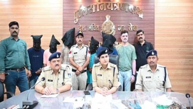 शाजापुर पुलिस ने डकैती की तैयारी विफल की
