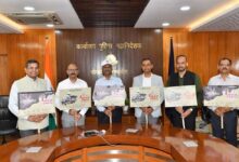 डीजीपी  कैलाश मकवाणा से एनसीबी अधिकारियों ने की सौजन्य भेंट