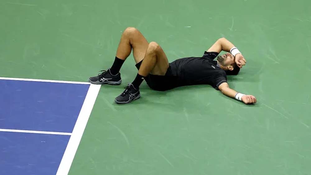 US Open 2026 में बड़ा उलटफेर, 20 साल बाद पहली बार ग्रैंड स्लैम के पहले दौर में हारे जोकोविक US Open 2026 में बड़ा उलटफेर, 20 साल बाद पहली बार ग्रैंड स्लैम के पहले दौर में हारे जोकोविक