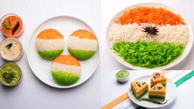 15 अगस्त स्पेशल: घर पर बनाएं हेल्दी और स्वादिष्ट तिरंगा फरा 15 अगस्त स्पेशल: घर पर बनाएं हेल्दी और स्वादिष्ट तिरंगा फरा