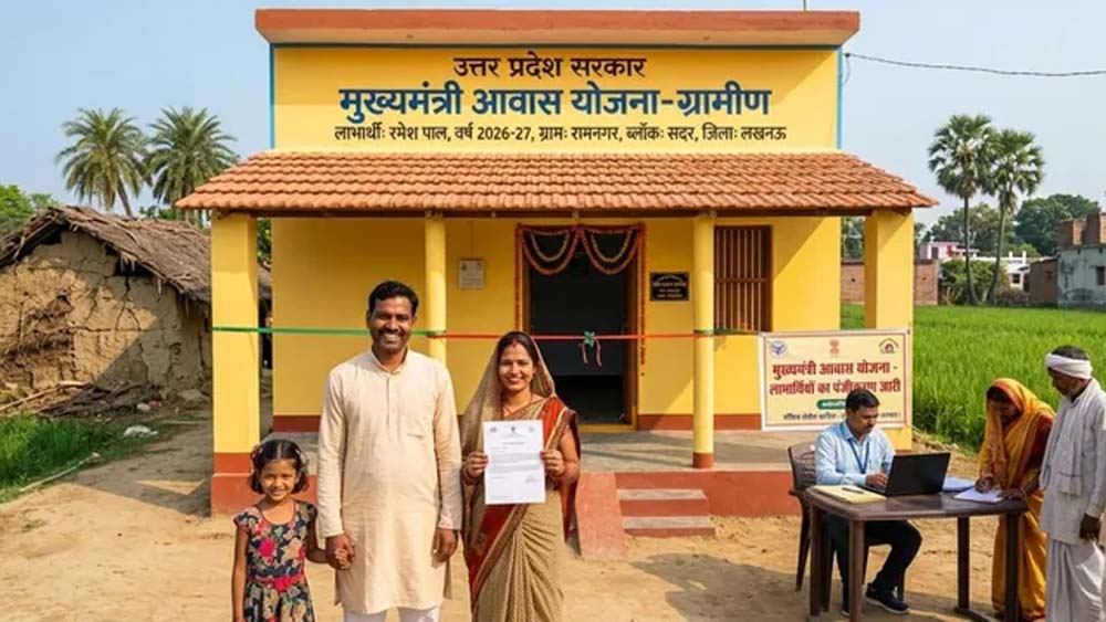UP में गरीबों को पक्का घर देने की योजना, CM Awas Yojana में मिलेंगे ₹1.20 लाख UP में गरीबों को पक्का घर देने की योजना, CM Awas Yojana में मिलेंगे ₹1.20 लाख