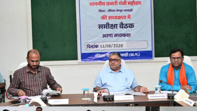 रायपुर : प्रभारी मंत्री राजेश अग्रवाल ने ली विभागीय समीक्षा बैठक