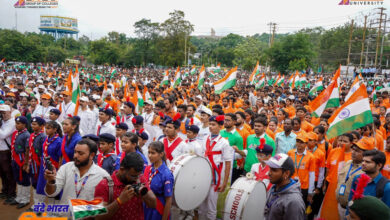 एलएनसीटी ग्रुप ने निकाली भव्य ‘वंदे भारत तिरंगा यात्रा’, 7,000 से अधिक विद्यार्थियों ने देशभक्ति के रंगों से भोपाल को सराबोर किया