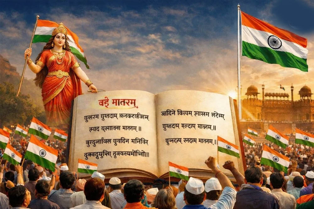 राष्ट्रगीत ‘वंदे मातरम्’ के ऐतिहासिक तथ्य, जानें इससे जुड़े अहम और अनसुने पहलू राष्ट्रगीत ‘वंदे मातरम्’ के ऐतिहासिक तथ्य, जानें इससे जुड़े अहम और अनसुने पहलू