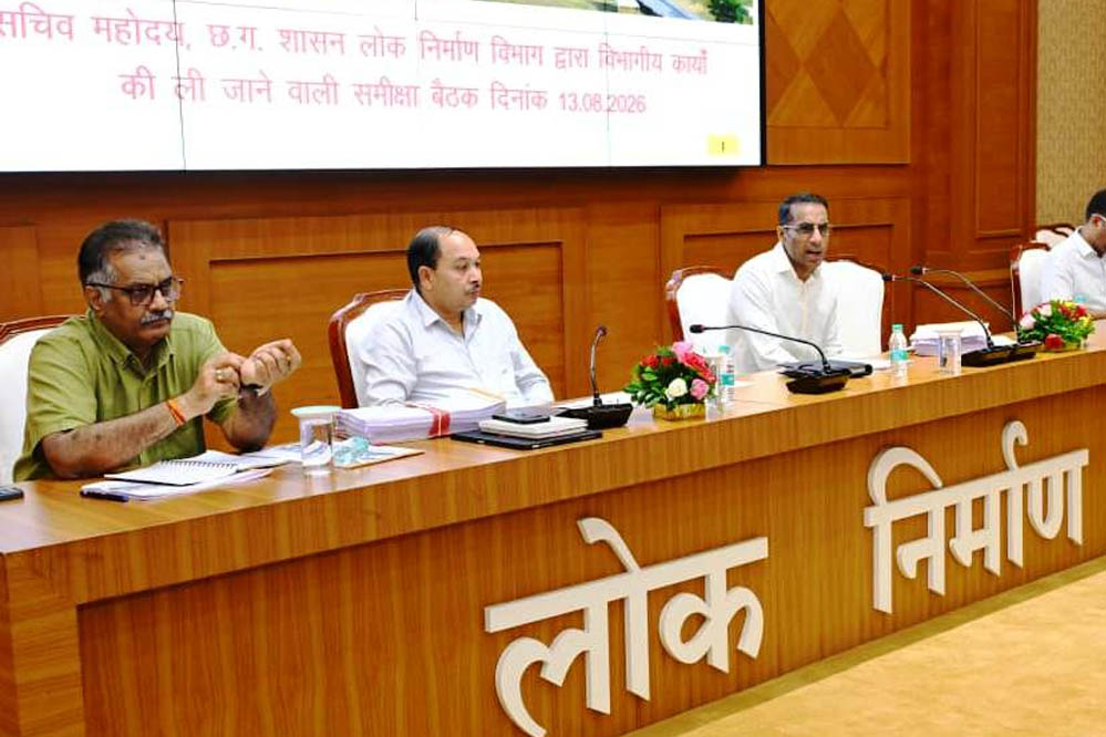 लोक निर्माण विभाग के सचिव ने सड़क एवं भवन निर्माण कार्यों की प्रगति की समीक्षा की लोक निर्माण विभाग के सचिव ने सड़क एवं भवन निर्माण कार्यों की प्रगति की समीक्षा की