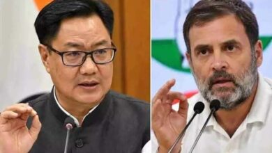 महिला आरक्षण पर राहुल गांधी और रिजिजू आमने-सामने, केंद्रीय मंत्री ने बताए संविधान के नियम
