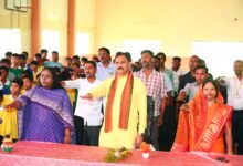 मनेंद्रगढ़ में नशामुक्ति अभियान की शुरुआत, मंत्री जायसवाल ने ली शपथ