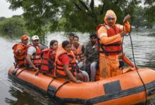 बाढ़ प्रभावित क्षेत्रों में राहत-बचाव के लिए 86 टीमें तैनात, एनडीआरएफ-एसडीआरएफ और पीएसी मोर्चे पर