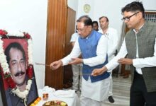 स्व. दिलीप सिंह जूदेव की पुण्यतिथि पर वित्त मंत्री ओपी चौधरी ने किया श्रद्धापूर्वक नमन