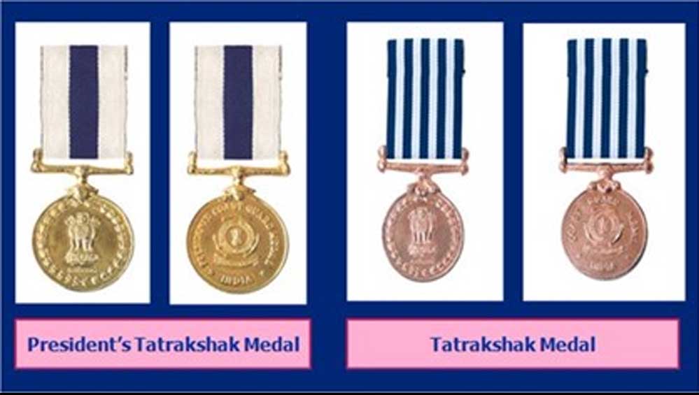 MP News: 20 पुलिस अधिकारियों को मिलेगा सम्मान, 4 को राष्ट्रपति विशिष्ट सेवा पदक; केंद्र ने जारी की सूची MP News: 20 पुलिस अधिकारियों को मिलेगा सम्मान, 4 को राष्ट्रपति विशिष्ट सेवा पदक; केंद्र ने जारी की सूची