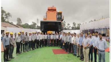 SECL गेवरा खदान को बड़ी सौगात, देश की पहली 21 क्यूबिक मीटर इलेक्ट्रो-हाइड्रोलिक फेस शावेल मशीन मिली