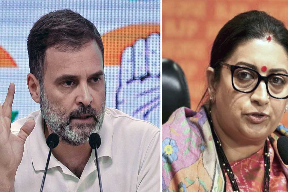 Vande Mataram विवाद पर स्मृति ईरानी का राहुल गांधी पर पलटवार, महिला आरक्षण पर भी घेरा Vande Mataram विवाद पर स्मृति ईरानी का राहुल गांधी पर पलटवार, महिला आरक्षण पर भी घेरा