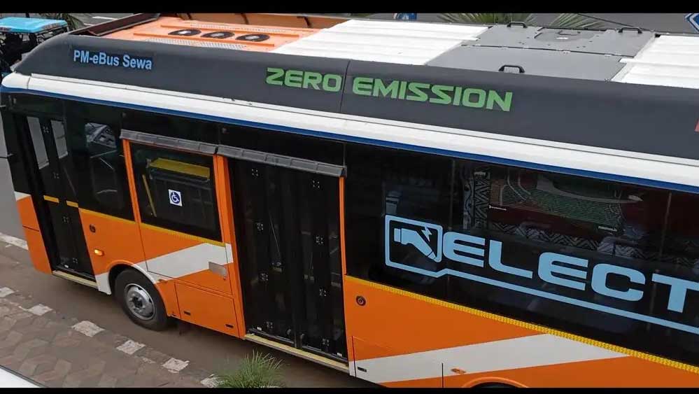 भोपाल में अब हर 10 मिनट में मिलेगी E-Bus, 10 नई बसें शामिल; रात 9 बजे तक चलेगी सेवा भोपाल में अब हर 10 मिनट में मिलेगी E-Bus, 10 नई बसें शामिल; रात 9 बजे तक चलेगी सेवा