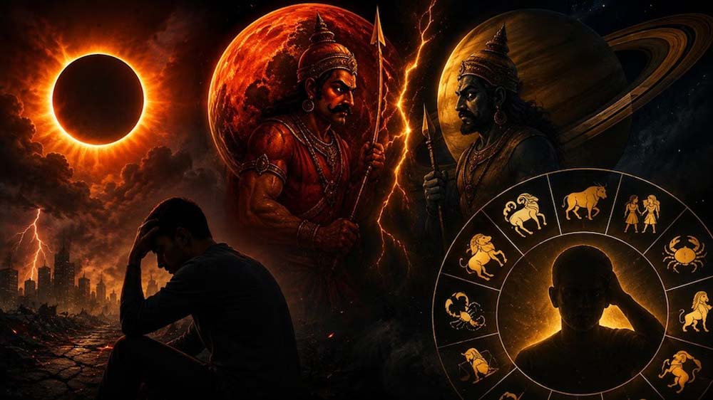 शनि-मंगल का केंद्र योग 1 सितंबर से, इन 3 राशियों को रहना होगा सावधान शनि-मंगल का केंद्र योग 1 सितंबर से, इन 3 राशियों को रहना होगा सावधान