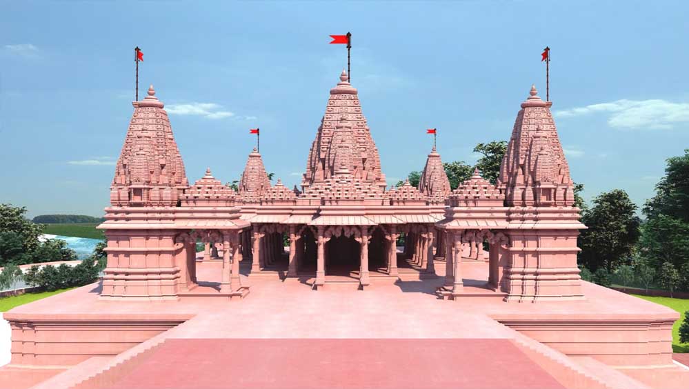 ओंकारेश्वर में बनेगा अनूठा पञ्चायतन मंदिर, 121 कलश और 100 नक्काशीदार स्तंभ होंगे खास आकर्षण ओंकारेश्वर में बनेगा अनूठा पञ्चायतन मंदिर, 121 कलश और 100 नक्काशीदार स्तंभ होंगे खास आकर्षण