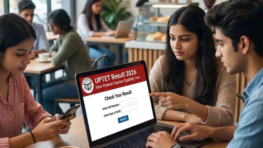 उत्तर प्रदेश शिक्षा सेवा चयन आयोग ने घोषित किया UPTET 2026 का परिणाम, 13 लाख से अधिक अभ्यर्थी सफल उत्तर प्रदेश शिक्षा सेवा चयन आयोग ने घोषित किया UPTET 2026 का परिणाम, 13 लाख से अधिक अभ्यर्थी सफल