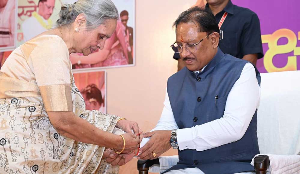 बहनों का स्नेह और आशीर्वाद मेरे लिए अनमोल : मुख्यमंत्री विष्णु देव साय