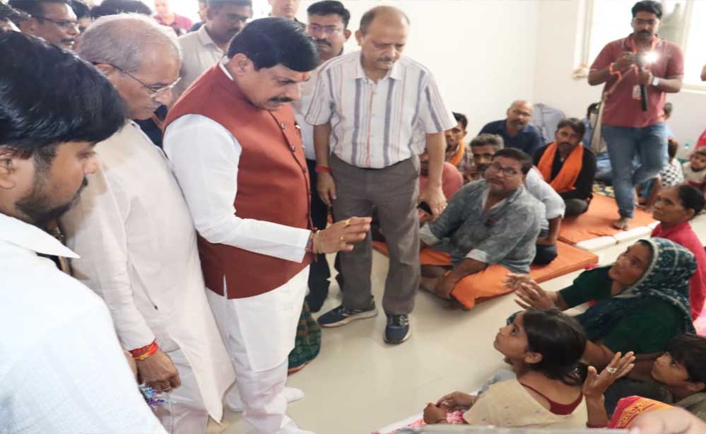 संकट की घड़ी में पूरी सरकार है बाढ़ पीड़ितों के साथ : मुख्यमंत्री डॉ. यादव