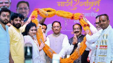 नारी के सम्मान, सुरक्षा और स्वावलंबन से ही बनेगा समृद्ध छत्तीसगढ़ : मुख्यमंत्री विष्णु देव साय नारी के सम्मान, सुरक्षा और स्वावलंबन से ही बनेगा समृद्ध छत्तीसगढ़ : मुख्यमंत्री विष्णु देव साय