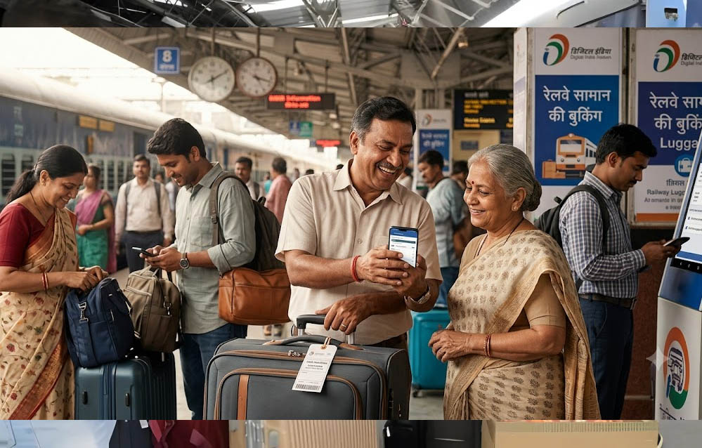 अब ट्रेन में सामान ले जाने की होगी ऑनलाइन बुकिंग, जानें कितना सामान ले जा सकेंगे और किसे मिलेगा फायदा