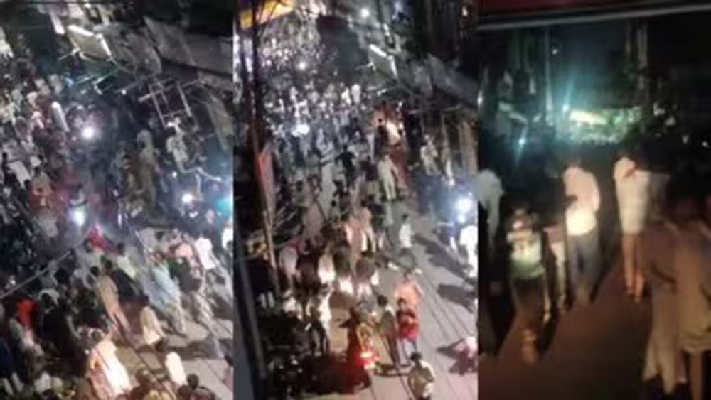 कानपुर में 16 रुपये का ऑफर पड़ा भारी, हजारों की भीड़ बेकाबू; पुलिस ने भांजी लाठियां कानपुर में 16 रुपये का ऑफर पड़ा भारी, हजारों की भीड़ बेकाबू; पुलिस ने भांजी लाठियां