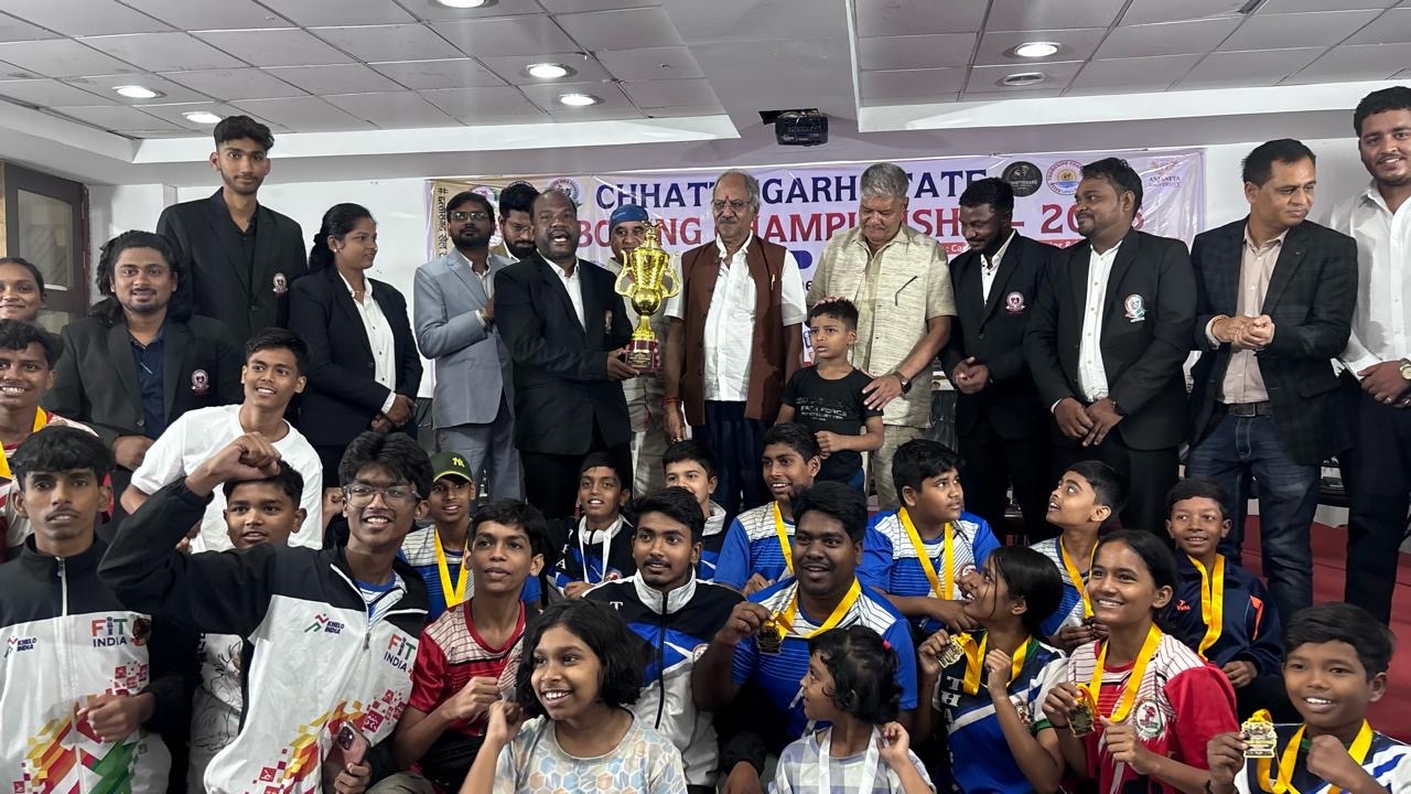 वर्ष 2026 की राज्य स्तरीय थाई बॉक्सिंग चैंपियनशिप का अंजनेया यूनिवर्सिटी, नरदाहा में भव्य आयोजन वर्ष 2026 की राज्य स्तरीय थाई बॉक्सिंग चैंपियनशिप का अंजनेया यूनिवर्सिटी, नरदाहा में भव्य आयोजन