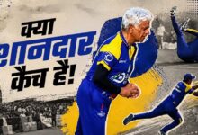 54 साल के उपुल चंदना का उड़ता कैच वायरल, 62 के अर्जुन रणतुंगा की गेंद पर दिखाया कमाल