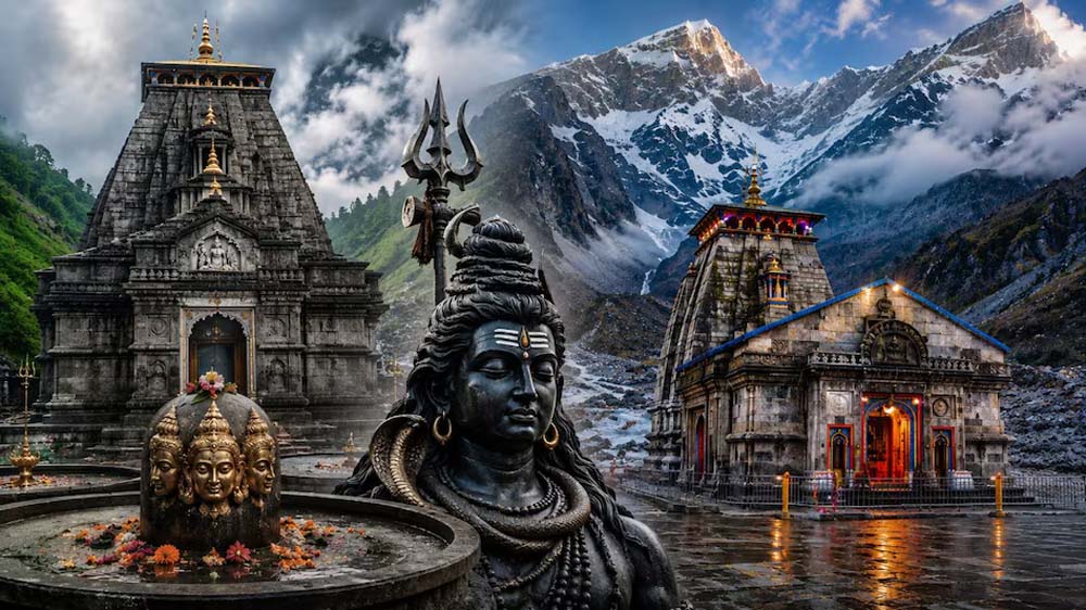 सावन में शिवधामों का रहस्य, त्र्यंबकेश्वर और केदारनाथ की अद्भुत कथाएं। सावन में शिवधामों का रहस्य, त्र्यंबकेश्वर और केदारनाथ की अद्भुत कथाएं।