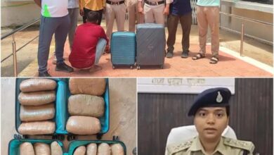 कटनी में पुलिस की बड़ी कार्रवाई, 20 किलो गांजे के साथ तस्कर गिरफ्तार कटनी में पुलिस की बड़ी कार्रवाई, 20 किलो गांजे के साथ तस्कर गिरफ्तार