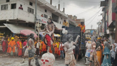 पाली से बाबा बैद्यनाथ धाम के लिए 300 से अधिक कांवड़ियों का भव्य प्रस्थान