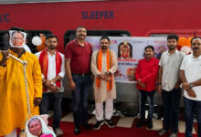 सरगुजा संभाग के 850 श्रद्धालु भारत गौरव ट्रेन से रामलला एवं बाबा विश्वनाथ के दर्शन के लिए रवाना