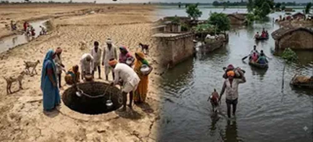 यूपी में मानसून की बारिश असमान, 7 जिलों में सामान्य से 40% कम वर्षा यूपी में मानसून की बारिश असमान, 7 जिलों में सामान्य से 40% कम वर्षा