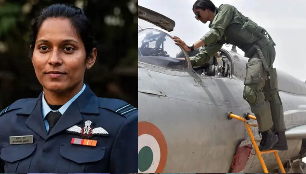 भावना कंठ ने रचा इतिहास, भारत की पहली महिला फाइटर पायलट बनीं फाइटर कॉम्बैट लीडर भावना कंठ ने रचा इतिहास, भारत की पहली महिला फाइटर पायलट बनीं फाइटर कॉम्बैट लीडर