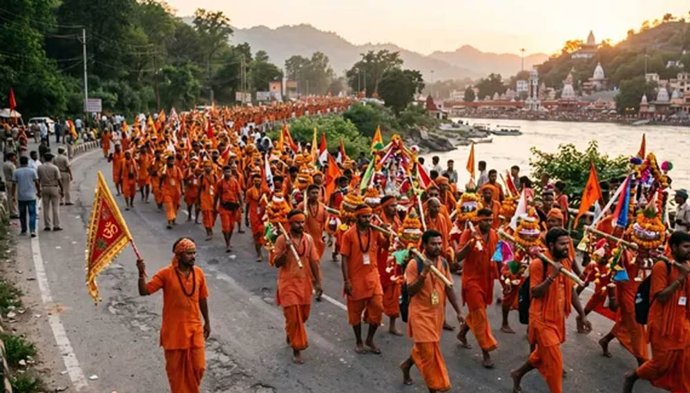 आस्था के साथ पर्यावरण का संकल्प, कांवड़ यात्रा दे रही हरित भविष्य का संदेश आस्था के साथ पर्यावरण का संकल्प, कांवड़ यात्रा दे रही हरित भविष्य का संदेश
