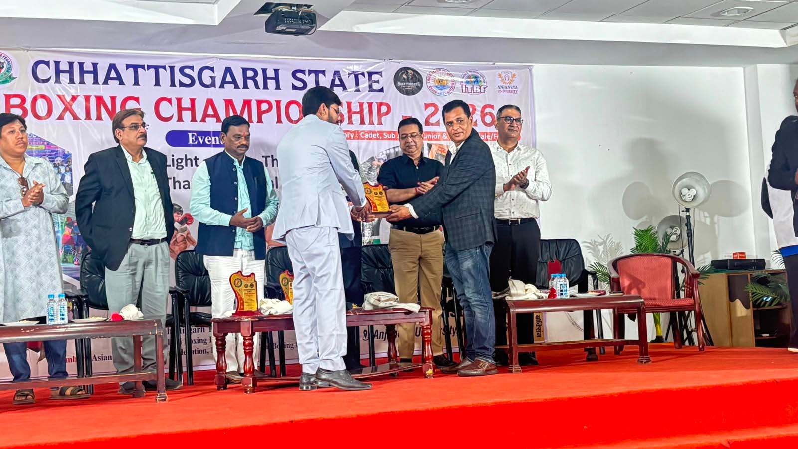 रायपुर में थाई बॉक्सिंग प्रतियोगिता शुरू, 200 खिलाड़ियों ने दिखाया दमखम रायपुर में थाई बॉक्सिंग प्रतियोगिता शुरू, 200 खिलाड़ियों ने दिखाया दमखम
