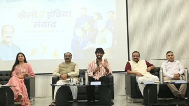 उप मुख्यमंत्री  अरुण साव ‘खेलो इंडिया संवाद’ कार्यक्रम में हुए शामिल