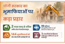 योगी सरकार का भूमाफियाओं पर प्रहार, अवैध कब्जे से मुक्त कराई 2 लाख एकड़ जमीन