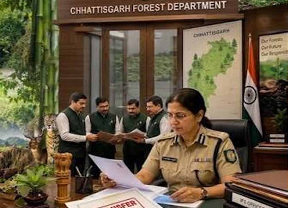 CG में प्रशिक्षु IFS अधिकारियों की पहली फील्ड पोस्टिंग, परख सारडा बने सुकमा के DFO CG में प्रशिक्षु IFS अधिकारियों की पहली फील्ड पोस्टिंग, परख सारडा बने सुकमा के DFO